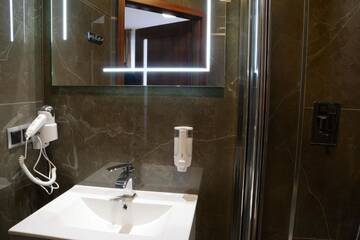 Фото номера Одноместный номер с душем Отели типа «постель и завтрак» Villa Vip г. Гнезно 12